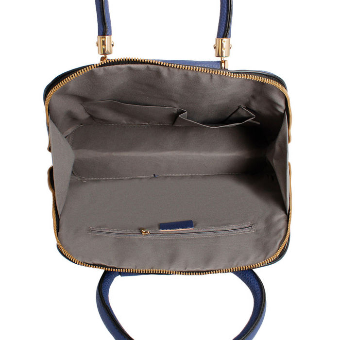 Wholesale Purse Blue Bowling Bag Set for Women