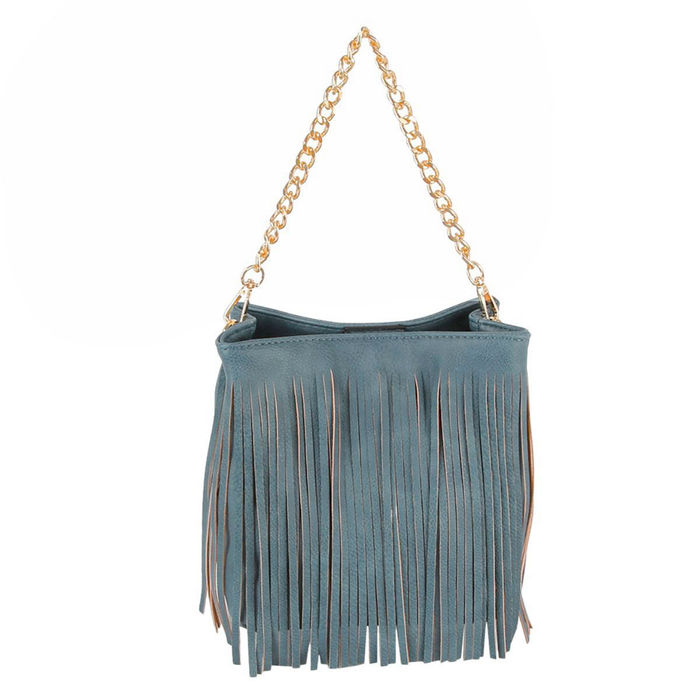 Leather fringe handbags wholesale cheap