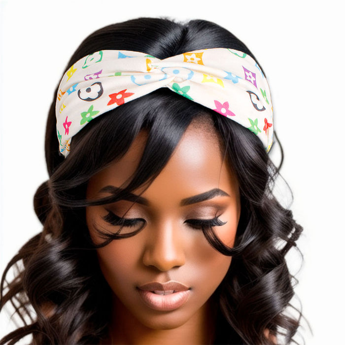 Wholesale Dozen Pack Multi Flower Star Headbands for Women