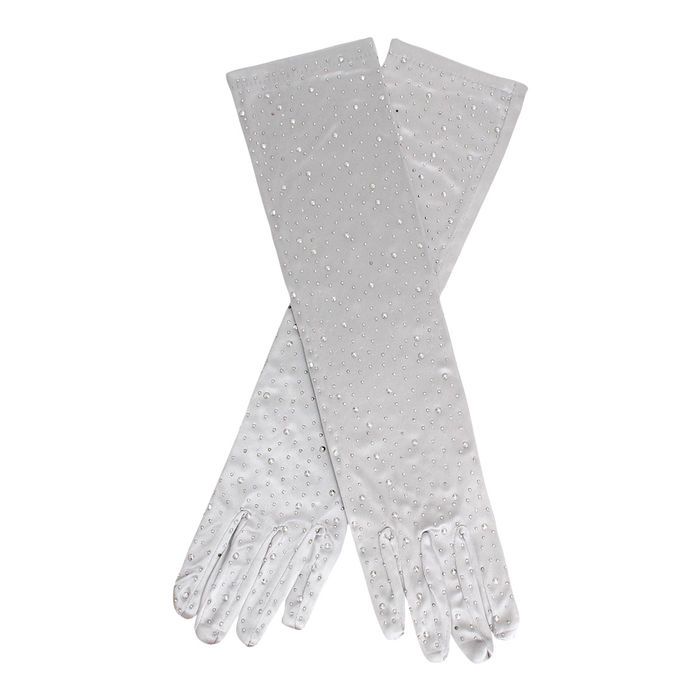 Silver bridal gloves new arrivals