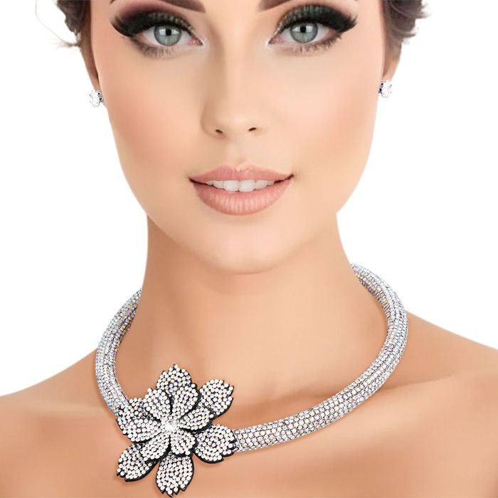 Zoiuytrg Flower Choker Necklace, Pearl Chain Black Bow Chanel Necklace -  Walmart.com