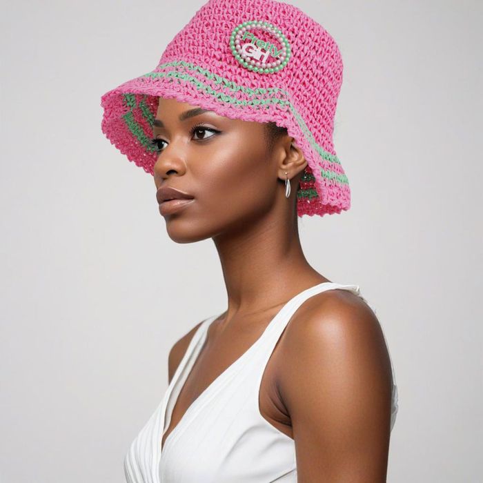 Womens straw bucket hat hot sale