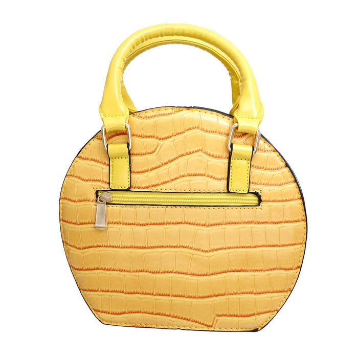 Yellow round bag outlet