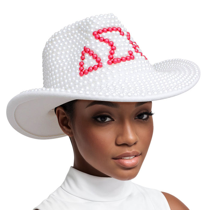 White felt fedora hat outlet