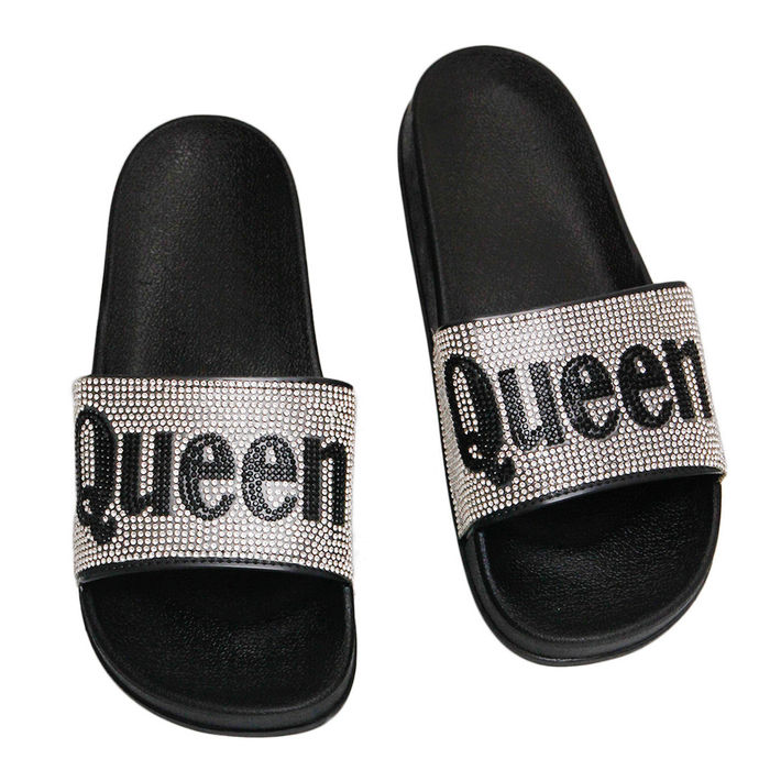 Size 11 Queen Silver Slides Order Wholesale