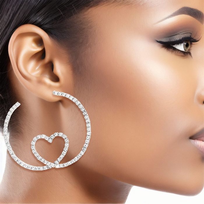 Memory wire earrings hot sale