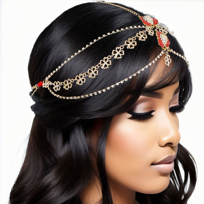 Flower sale hair chain