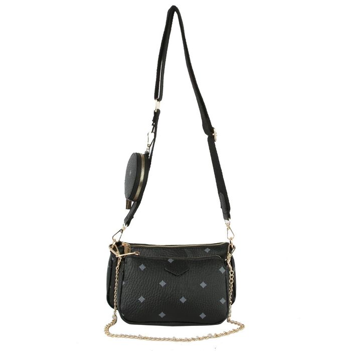 Black Designer Dupe Pochette Set Order Wholesale