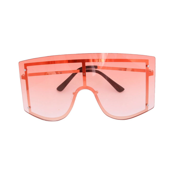 Orange Shield Shades Bespoke Eyewear