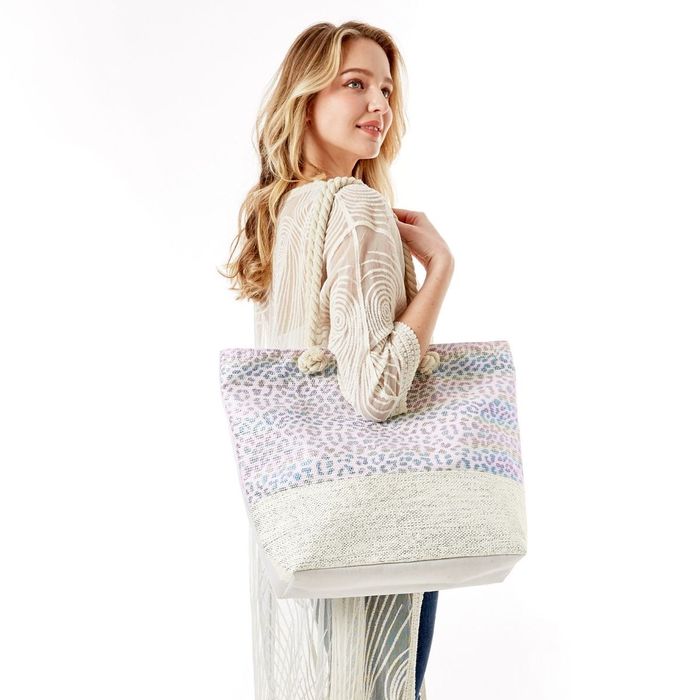 Leopard beach 2025 tote