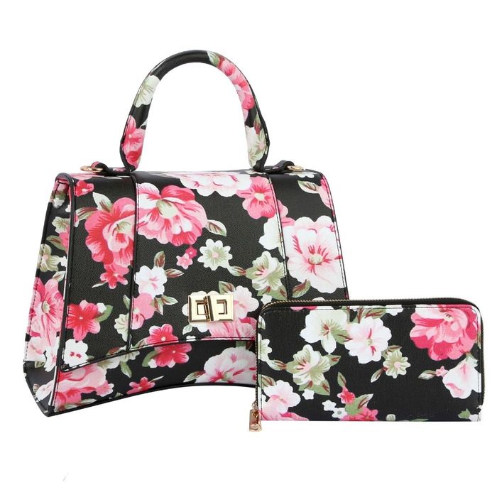 Floral clearance satchel handbags