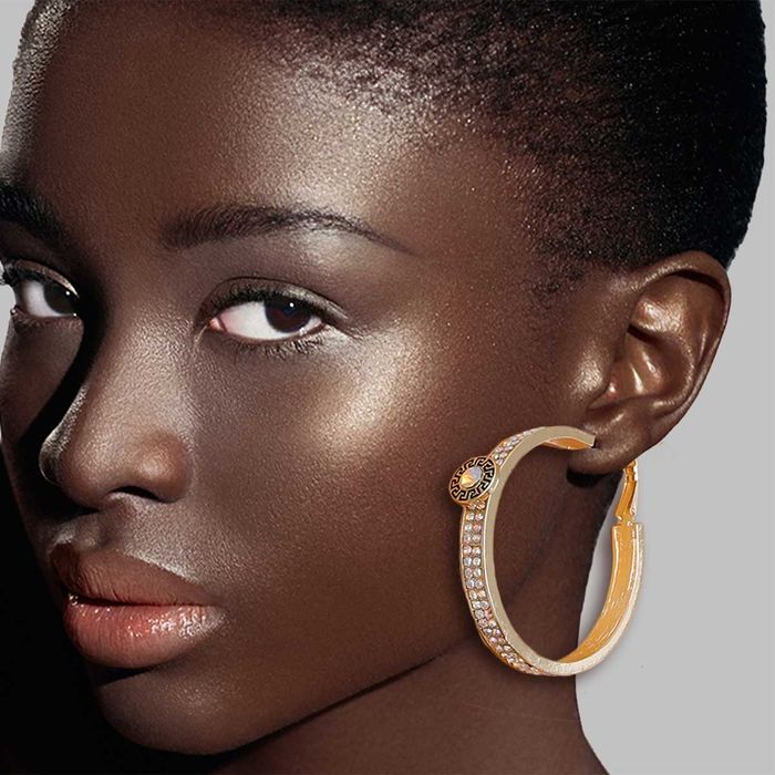 Aurora borealis hoop earrings on sale