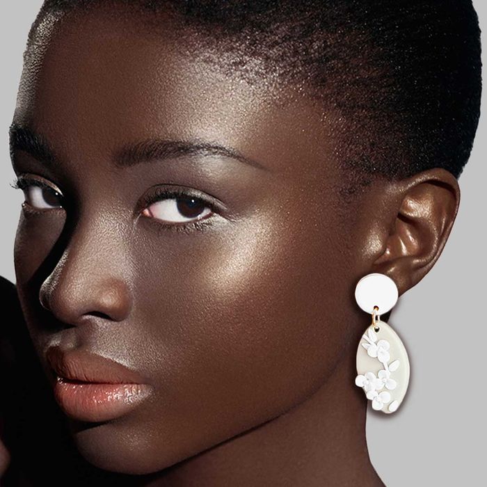 Tan earrings hot sale