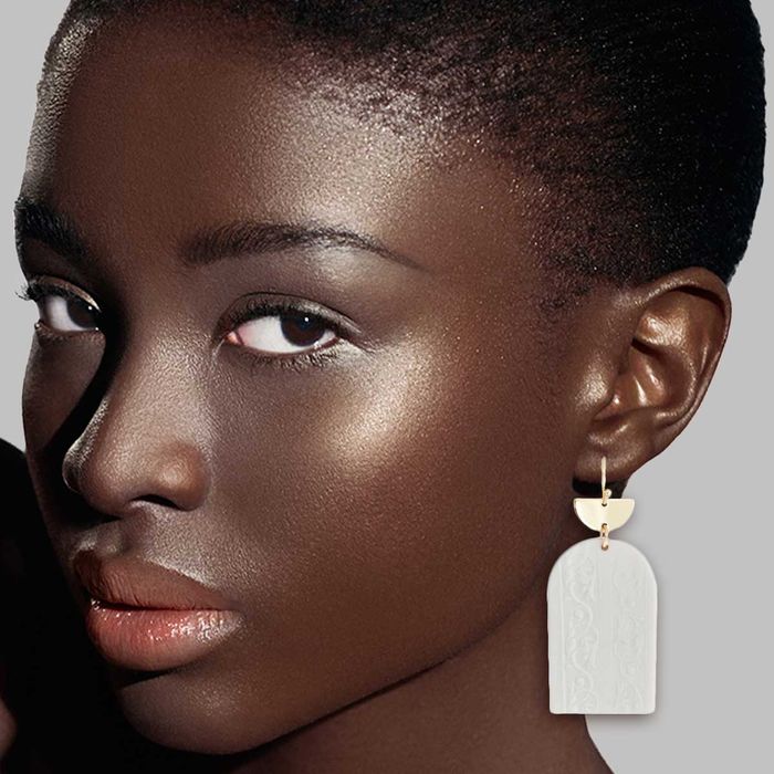 White bridal earrings shop