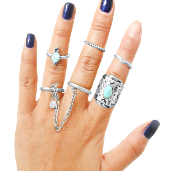 Antique Ring Silver Set Order Wholesale