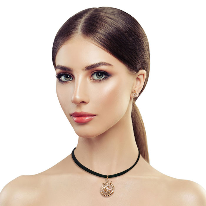 Suede choker discount