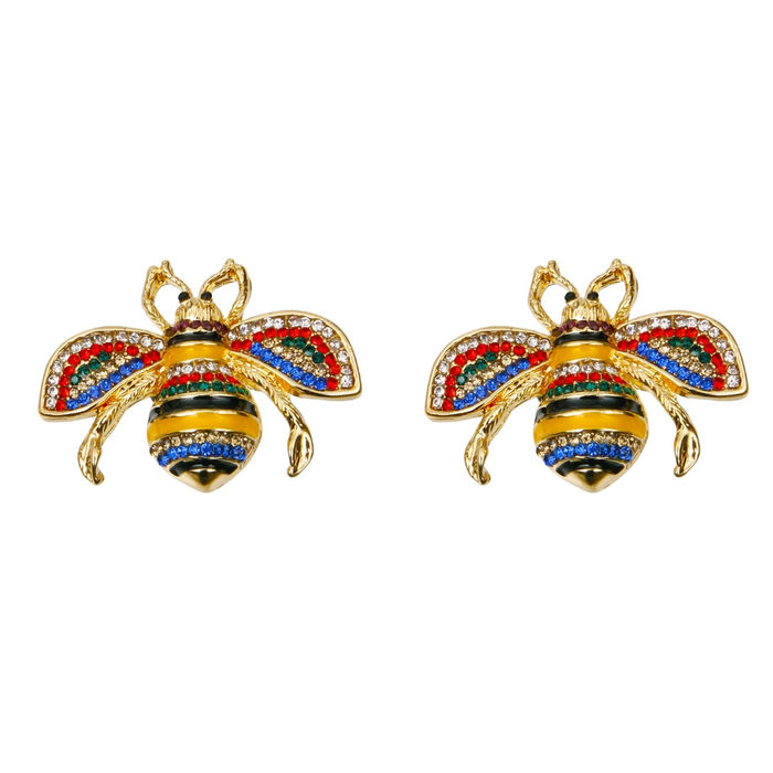 Gucci bee stud earrings on sale