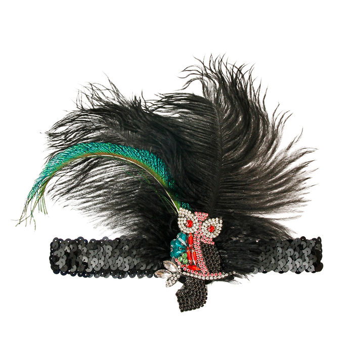 Owl hotsell feather headband