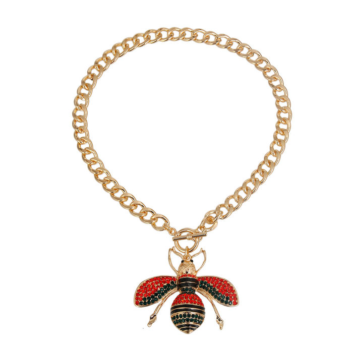 Stuller Bee Necklace 87498:156:P SS - Gemstone Pendants | Cravens & Lewis  Jewelers | Georgetown, KY
