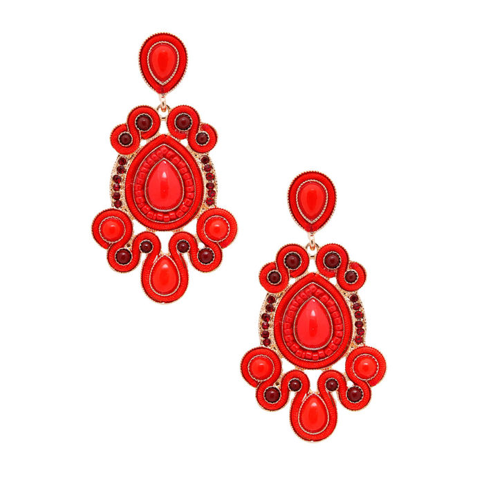 Soutache earrings wholesale hotsell