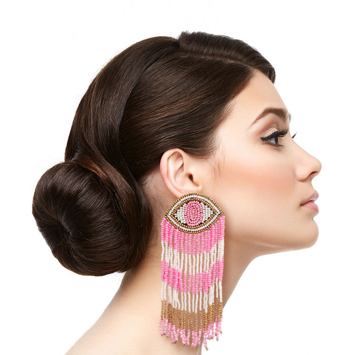 Colorful fringe earrings new arrivals