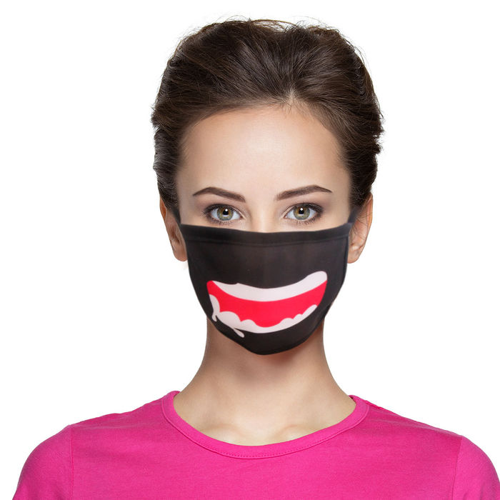 Black Drooling Mouth Mask- Order Wholesale