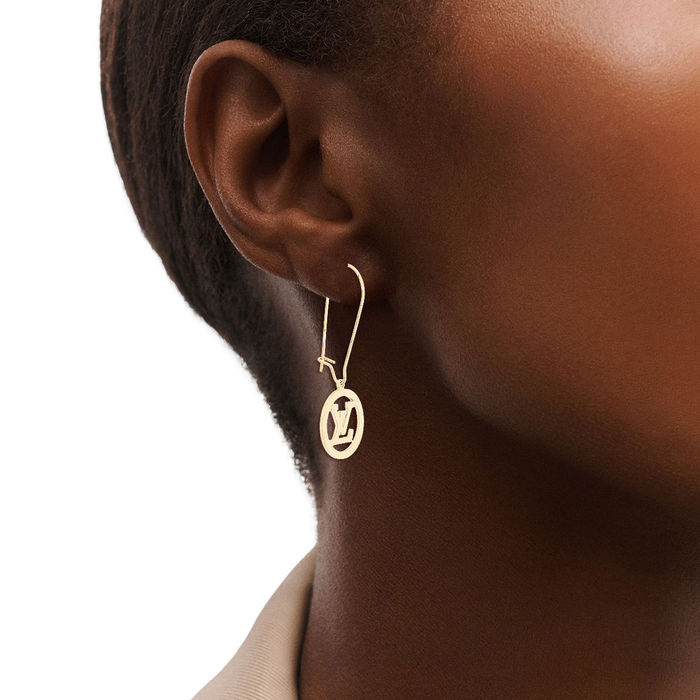Vuitton earrings on sale