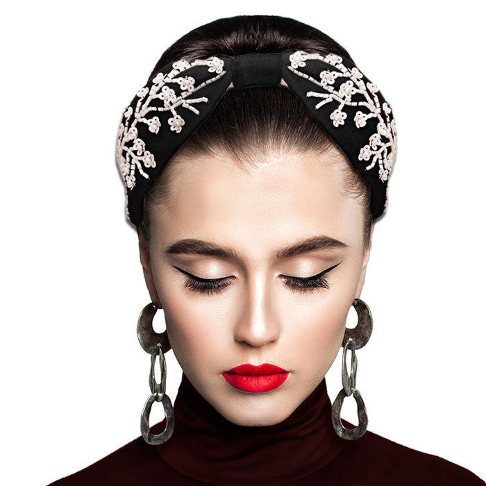 Embellished headband wholesale hot sale