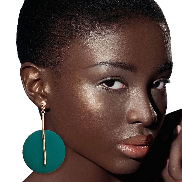 Gold bar cheap earring