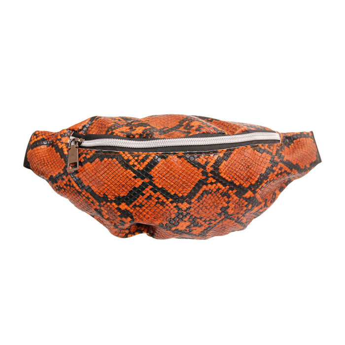 Brown Snake Skin Fanny Pack Order Wholesale