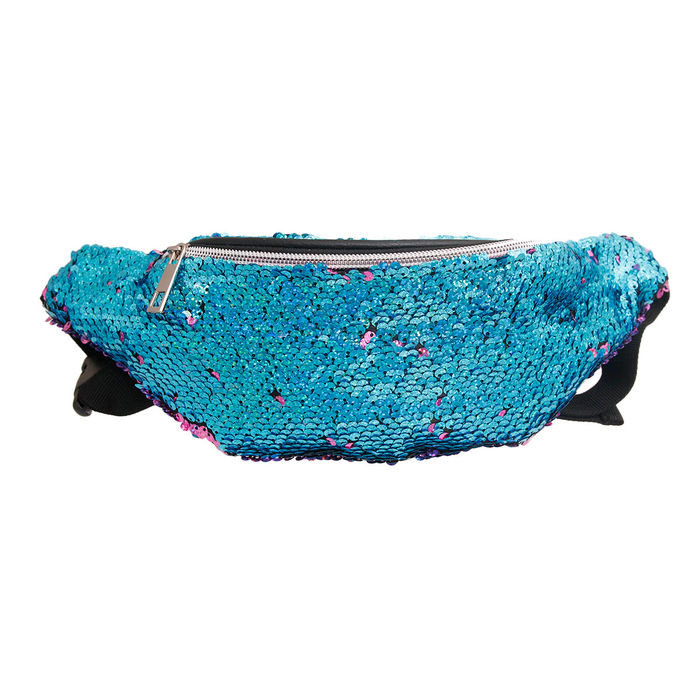 Blue to Purple Sequin Fanny Pack Order Wholesale