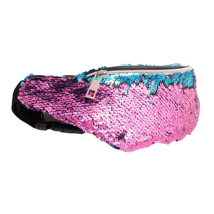 Purple sequin fanny pack new arrivals