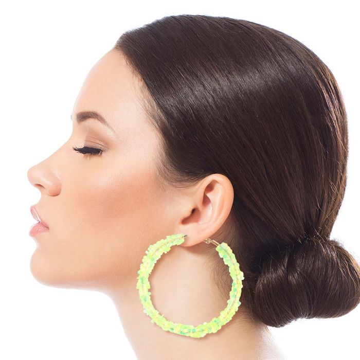 Lime outlet green hoops