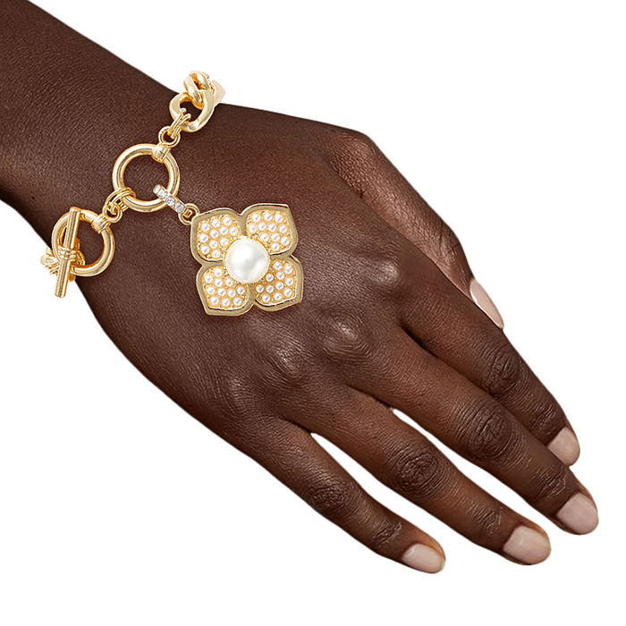 Designer flower bracelet on sale