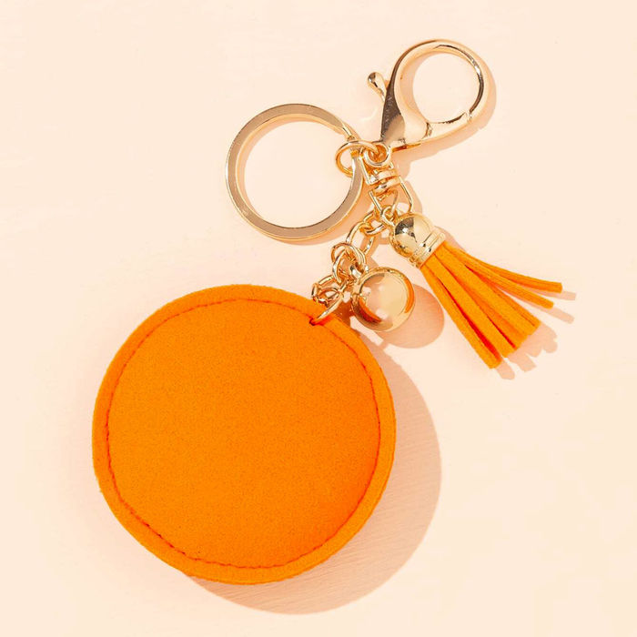 Keychain and Bag Charm - Round