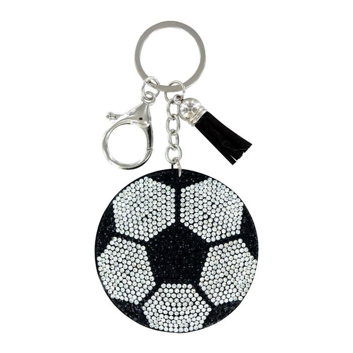 PH PandaHall 100pcs 5 Style Sports Bead Keychain Kit, Acrylic Basketball  Football Tennis Volleyball Beads with Jump Rings Tassels Lobster Claw  Clasps