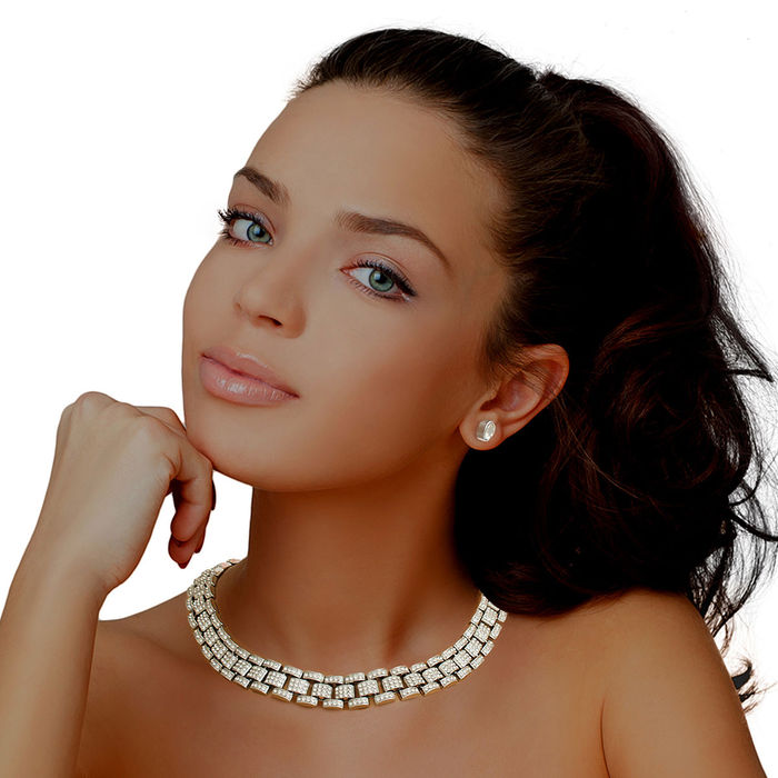 Watch shop link necklace