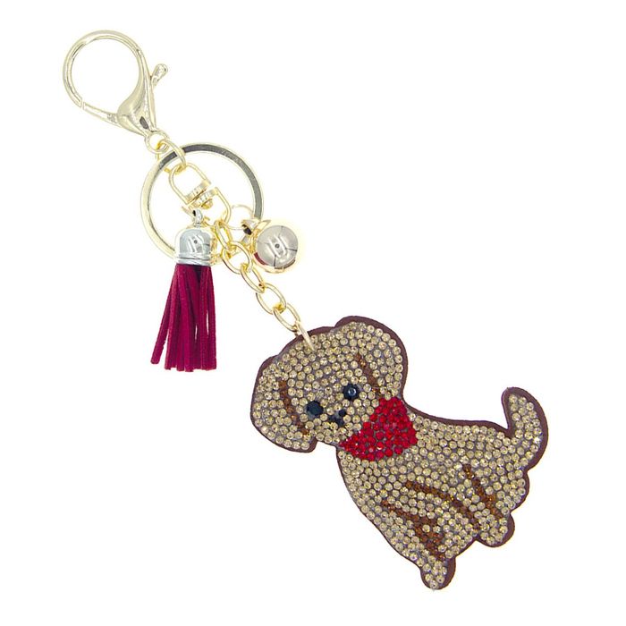 PinktownUSA Dog Keychain Clip