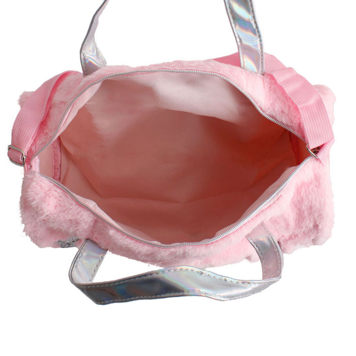 Pink glitter duffle bag 2025