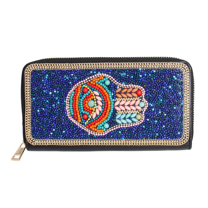 Beaded wallet sales