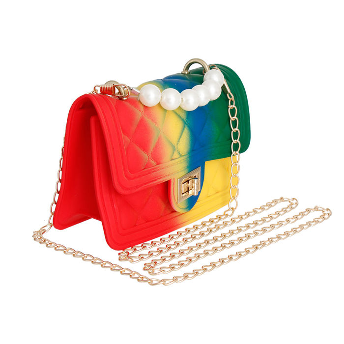 Rainbow sale jelly bag