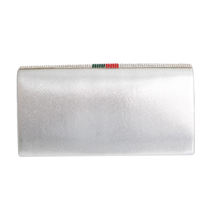 Dune Silver 'Everlina' Diamante Embellished Clutch Bag - MISC - Handbags |  Compare | The Oracle Reading