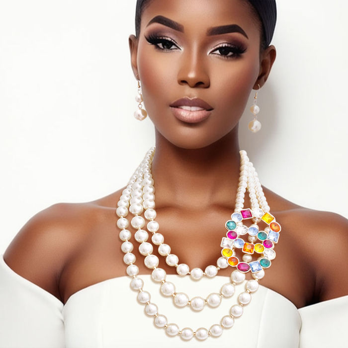 Infinity ring and necklace set online