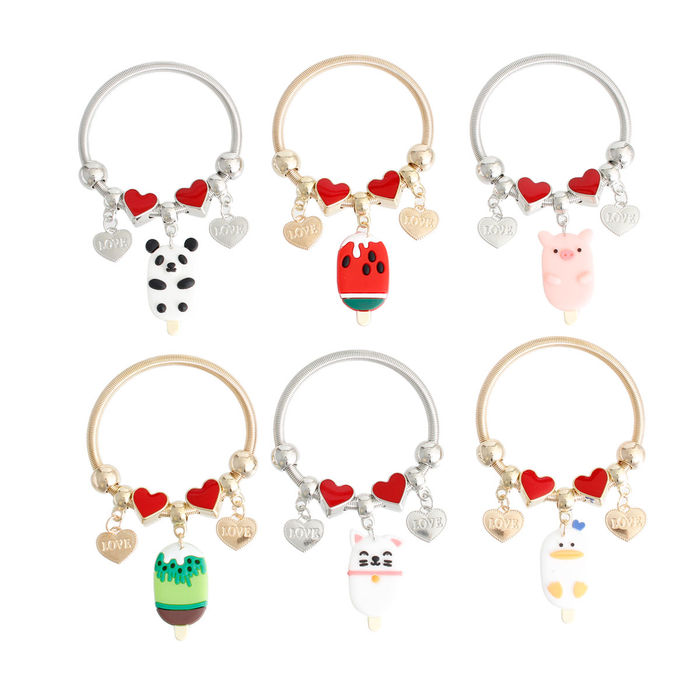 Dozen Kids Animal Bracelets Fun Wholesale Accessories