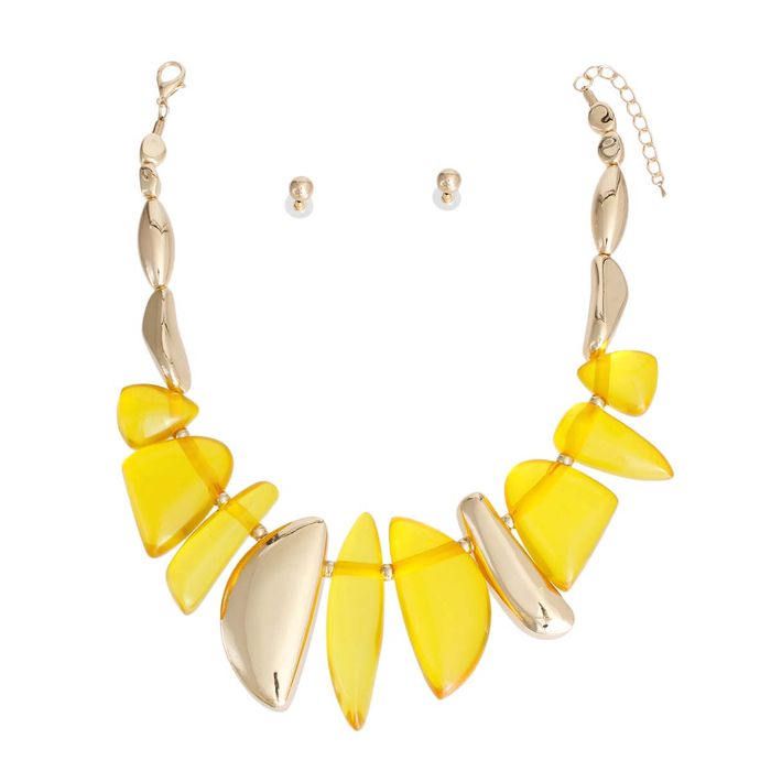 Chunky Yellow Gold Layering Necklace – Meira T Boutique